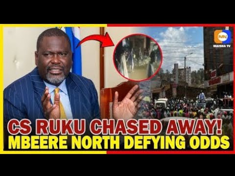 CS Ruku CHASED AWAY in Embu: Angry Residents Reject UDA Handouts Ahead of Mbeere North By-Election