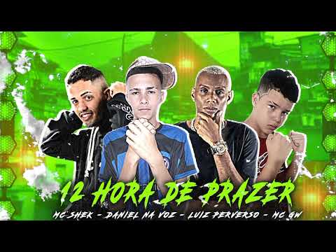 LUIZ PERVERSO DANIEL NA VOZ MC SHEK MC GW - 12 HORAS DE PRAZER -REMIX BREGA FUNK -2023