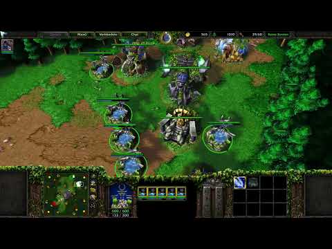 Warcraft 3 Nightelf vs Human 1on1 | Full WC3 Gameplay