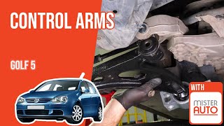Youtube thumbnail of video "How to replace the control arms Golf 5 🚗"