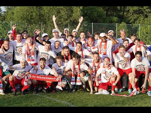 SV Wienerwald - Sommerein 5:1 - SVW wird Meister der 1. Klasse Ost