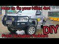 Toyota Hilux 4x4 Front Actuator How To Fix It DIY