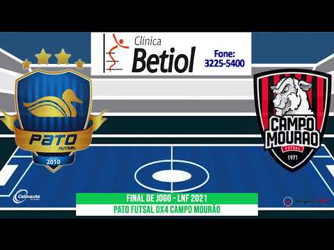 PATO FUTSAL X CAMPO MOURÃO - LNF - AO VIVO - AGORA