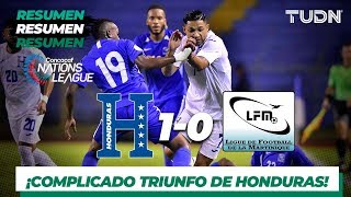 Resumen y gol | Honduras 1 0 Martinica | CONCACAF Nations League | TUDN Resumen y gol | Honduras 1 0 Martinica | CONCACAF Nations League | TUDN