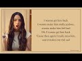 GET HIM BACK OLIVIA RODRIGO LYRICS