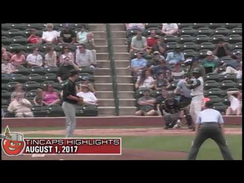 TinCaps Highlights August 1 2017 Win 6-1