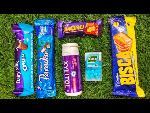 Satisfying Video | Unpack Rainbow paradise Oreo Dairy Milk Bisca Candy's ASMR