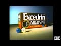 Excedrin Migraine Commercial 1999