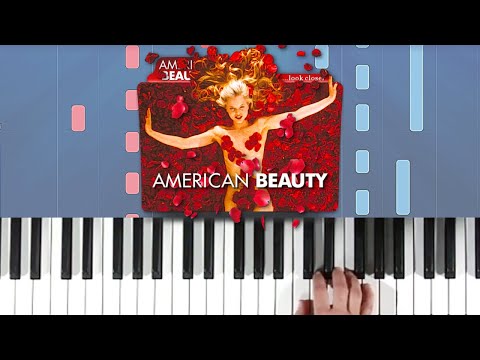 Thomas Newman - American Beauty (Angela Undress) | PIANO TUTORIAL