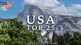 25 Most Beautiful Places to Visit in USA (Travel Video)