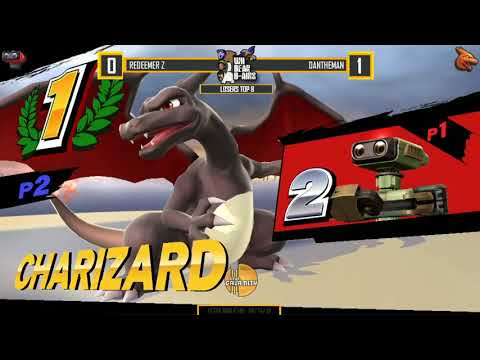 Ultra WBB #140 | Redeemer Z (ROB) vs Dantheman (Charizard) - Losers top 8 - Super Smash Bros. for Wi