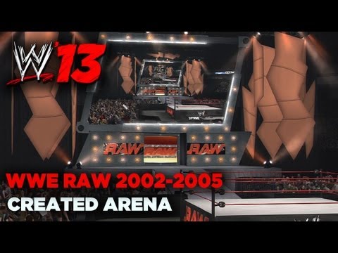 WWE '13: RAW 2002 - 2005 Created Arena (w/Triple H Entrance)