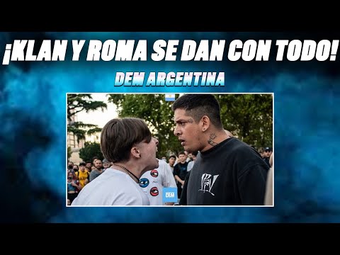 🩸KLAN vs ROMA a PURA SANGRE🩸II REACCIÓN KLAN vs ROMA vs PAPO TURRO vs DRAIKEL II DEM ARGENTINA