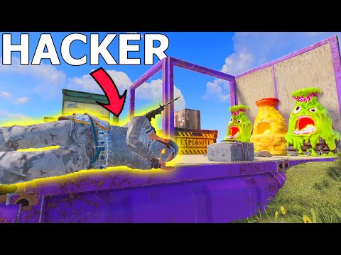 Cheater gets banned at loaded decayed base