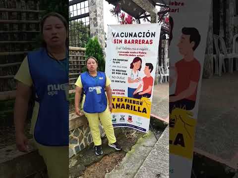 Puntos de vacunación Fiebre Amarilla en Falan  Tolima