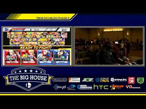 TBH6 Doubles  PHASE 2 WINNERS R1 - Ryuga + Rayquaza07 vs Pink Fresh + Captain Zack - Wii U