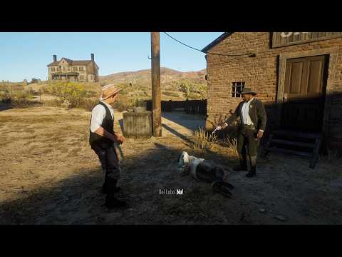 Sheriff Freeman Executes a Del Lobo in Tumbleweed | RDR2