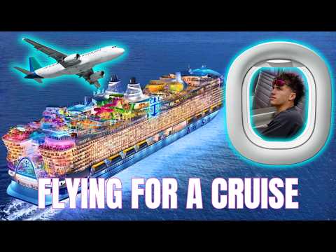 FLYING ON A AIRPLANE FOR A 9 DAY CRUISE WITH MY FAMILY OF 7! BOARDING THE WORLDS MOST LUXURIOUS SHIP