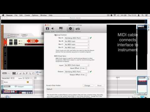 Reason 7 102: Reason Fundamentals - 12. MIDI Output