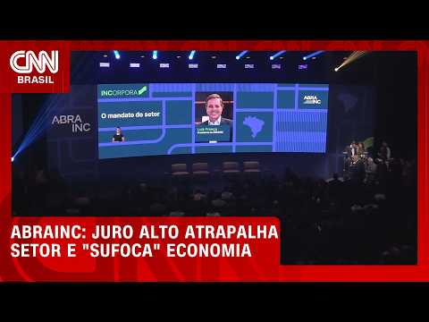Abrainc: Juro alto atrapalha setor e “sufoca” economia | CNN PRIME TIME