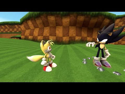 Dark Super Sonic vs. Super Tails [SFM]