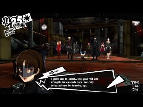 Persona 5 Royal - Joker vs. Crow. Merciless mode