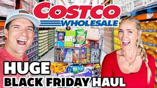 🤯 HUGE BLACK FRIDAY COSTCO HAUL!! NEW BEST SNACKS, PRE-MADE MEALS & THANKSGIVING DEALS! MASSIVE HAUL