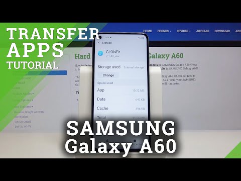 How to Transfer Apps from Internal Storage to SD Card in SAMSUNG Galaxy A60 – Relocate Data