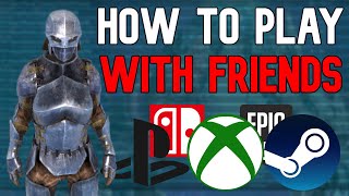 How To Play Online With Friends Ark Survival Evolv