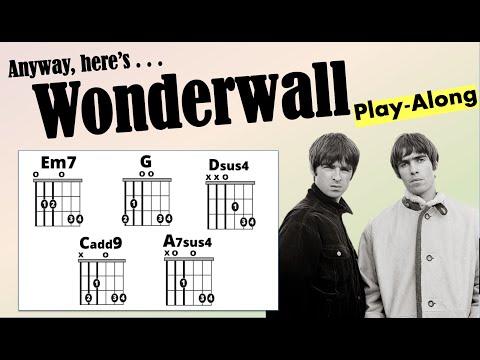 Wonderwall (Oasis) Guitar and Lyric Play-Along