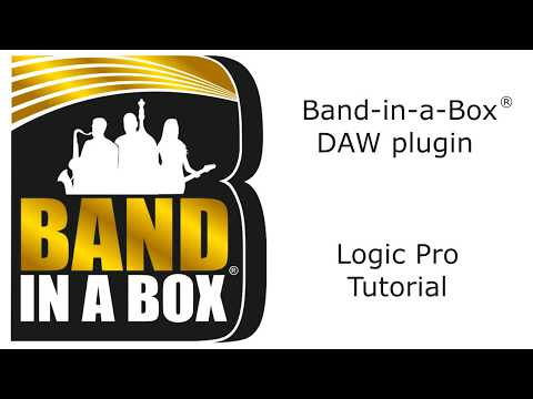 Band-in-a-Box® for Mac: DAW Plugin in Logic Pro