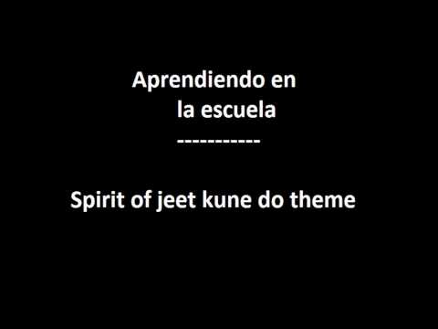spirit of jeet kune do theme