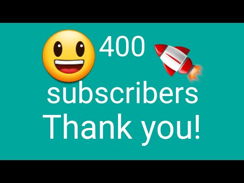 Mohab khtab - 400 subscribers!!!