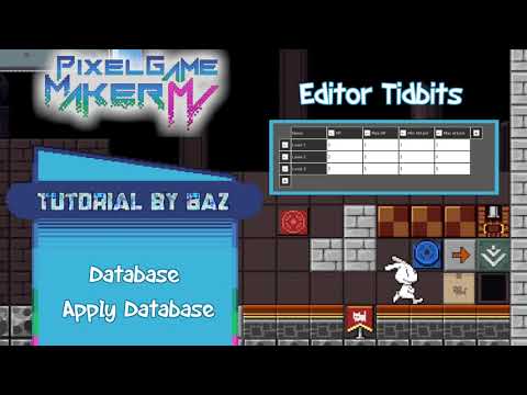 Steam Community :: Video :: Editor Tidbits - Database - Pixel Game Maker MV