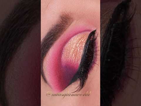 South Indian/Indian Bridal Eye Makeup Tutorial 2022 | Half Cut Crease Eye Look Hooded Eyes #shorts
