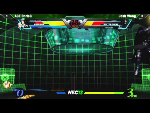 UMVC3 Top 8 AGE ChrisG vs Josh Wong - NEC13 Tournament