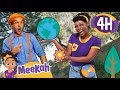 Blippi And Meekah S Exciting Earth Day 4 HOURS OF MEEKAH Educational Videos For Kids