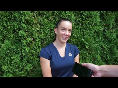 Tereza Valentová po výhře v semifinále Pardubické juniorky 2022