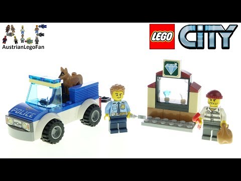 LEGO City 60241 Police Dog Unit - Lego Speed Build Review
