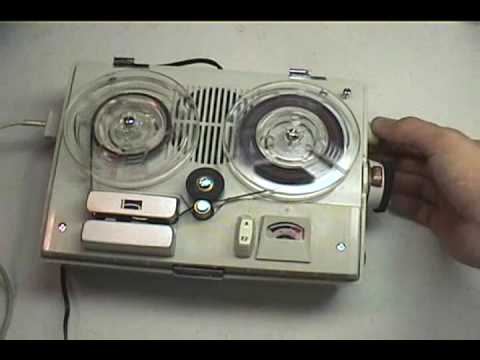 Hitachi TRQ 370 portable reel to reel, 3 inch