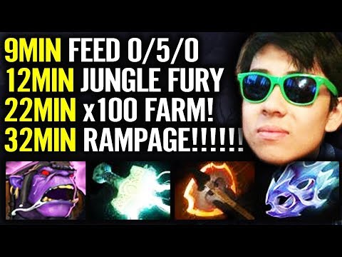 FEED THEN COMEBACK!!! - WTF MAX FARM Alchemist Dota 2 RAMPAGEby ANA