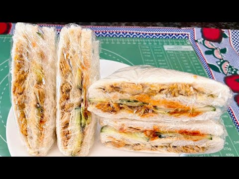 How To Make Yummy BBQ Chicken Club Sandwiches At Home! Neelo's Kitchen