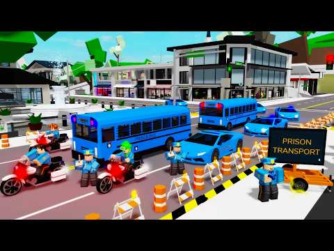 HIGH SECURITY PRISON TRANSPORT IN BROOKHAVEN RP!