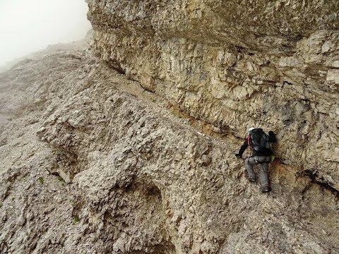 Monte Cristallo (via normale) -  Dolomites Italy