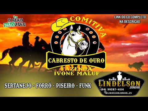 CD - COMITIVA CABRESTO DE OURO E FAZENDA IVONE MALUF 2022 MISTURADO (DJ LINDELSON JÚNIOR)