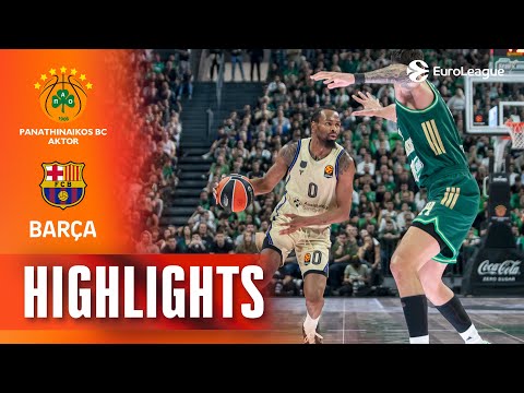 Big Plays Decide a 200-Point Thriller | Panathinaikos – Barcelona | R2 BASKETBALL HIGHLIGHTS 2025-26