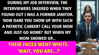 I Was MOCKED at a Job Interview: 'I'd Love to See Your Parents Faces. Me: Sure.Then They Turned Pale