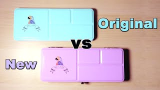 Upgraded MeiLiang 52 Watercolour Palette - Unboxing & First Try