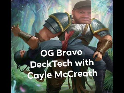 Proquest Season 2 (Auckland) Top 8 OG BRAVO  DeckTech w/ Cayle McCreath