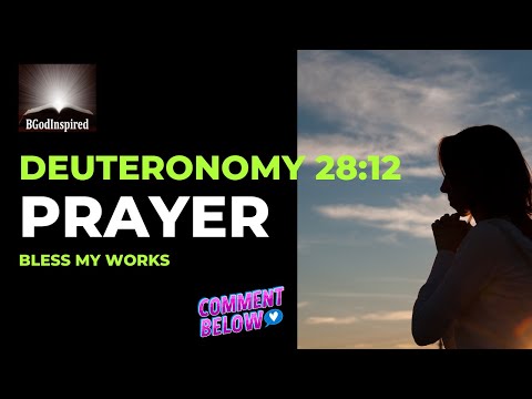 Deuteronomy 28 12 Prayer